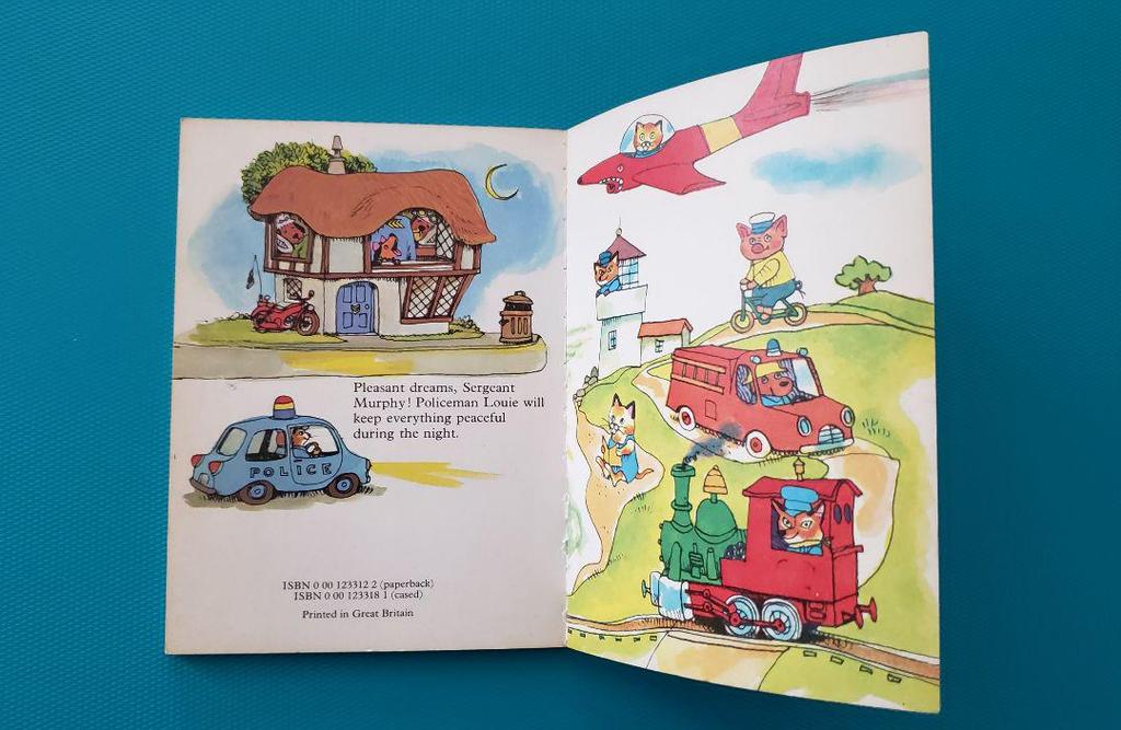 [USED] Richard Scarry's BUSY TOWN BUSY PEOPLE