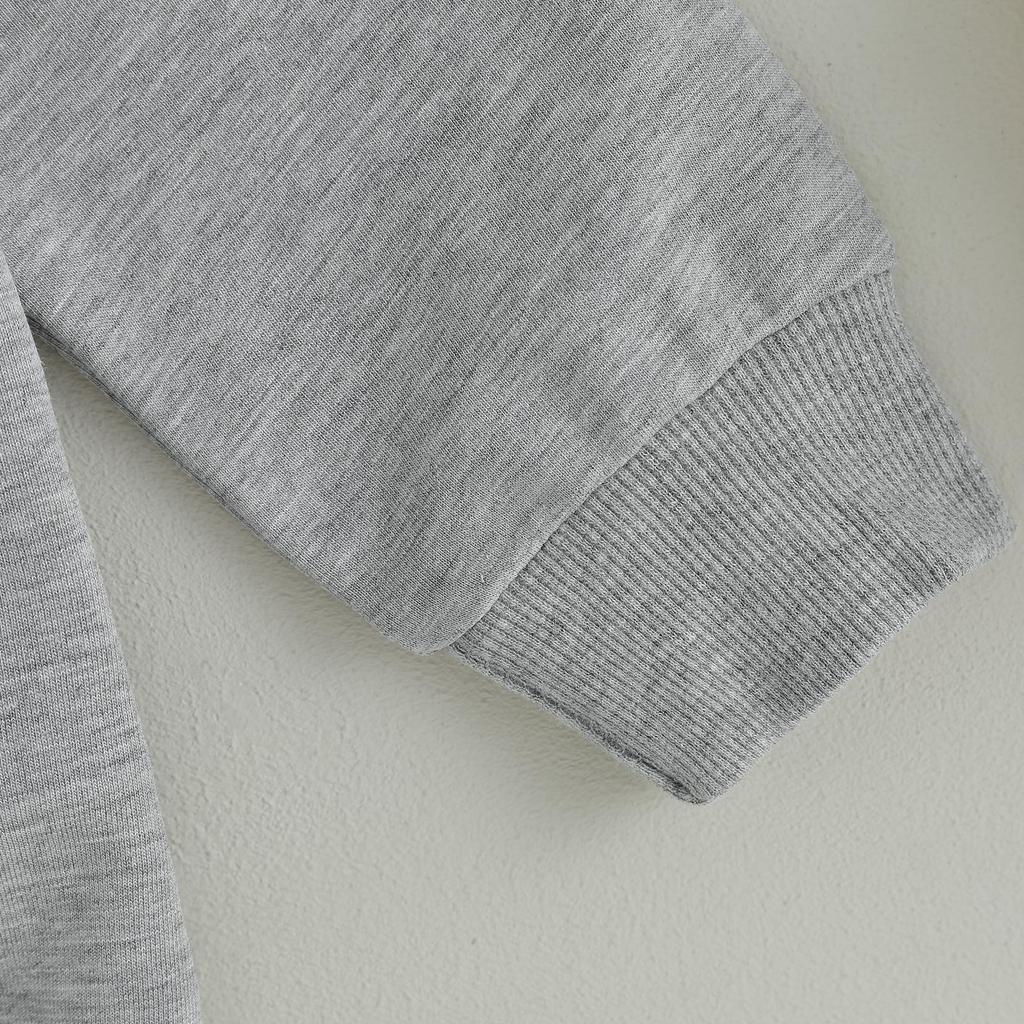 Осенние наряды для мальчиков 12, 18, 24, 3, 4, 5 лет, толстовки с круглым вырезом и длинными рукавами с бейсбольным принтом и длинные брюки с эластичной резинкой на талии, комплект одежды из 2 предметов