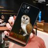 Мультяшный чехол-сова для iPhone 16 Pro Max 15 14 12 11 13 Pro Max Plus 12 13 Mini XR 16e Силиконовый чехол Funda