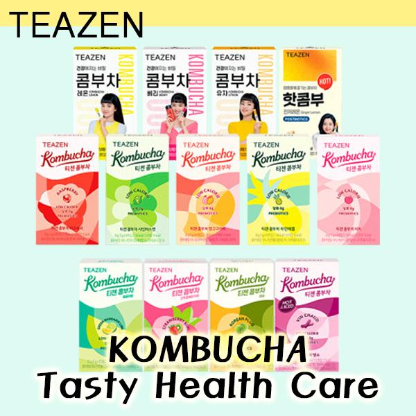 [TEAZEN] Teazen Kombucha, корейский комбуча, порошок комбучи, вкусный ферментированный чай, коллекция