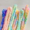 1 шт., плюшевая твист-палка, нить, лента, полоска, веревка, градиент цвета, пушистая шерсть, железная проволока