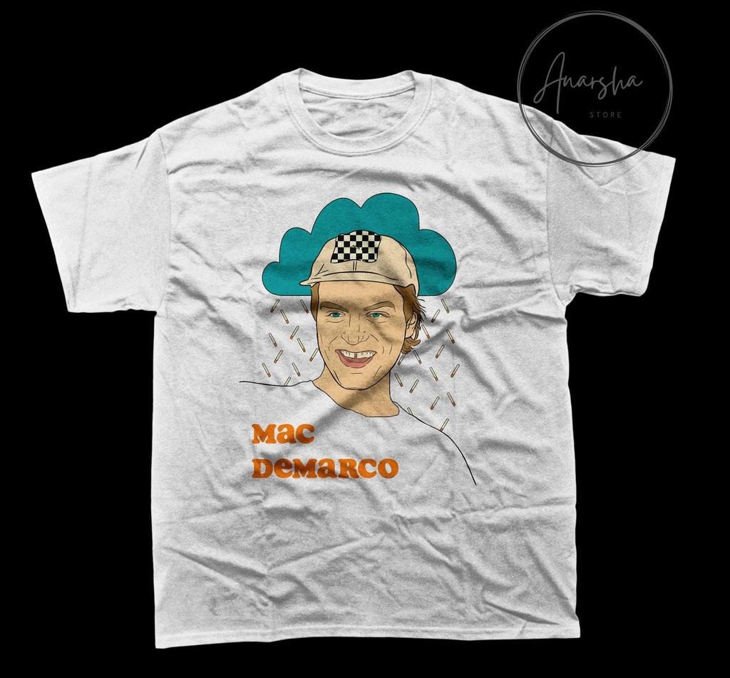 Графическая футболка Mac Demarco - Унисекс Музыкальная футболка