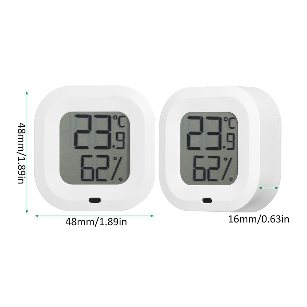 Цифровой термометр-гигрометр для iOS/Android, интеллектуальный датчик температуры влажности с сигнализацией и