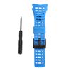 Watch Band Replacement for Suunto Ambit 1 2 2S 2R 3 Sport 3 Run 3 PEAK Adjustable Soft Rubber Blue