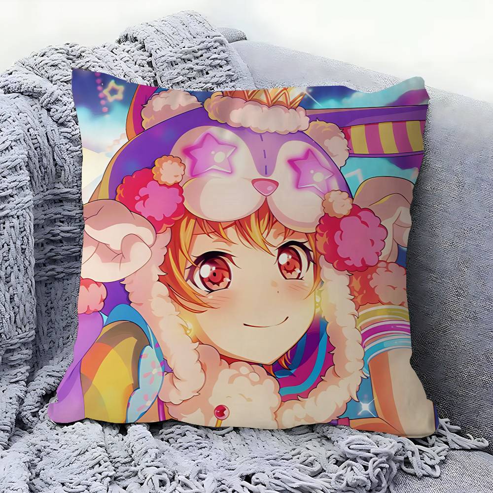 Аниме H-Hagumi Kitazawa Персонализированная наволочка для подушки Детская спальня Декор для бурной вечеринки Наволочка Подарок на день рождения ребенка Душ