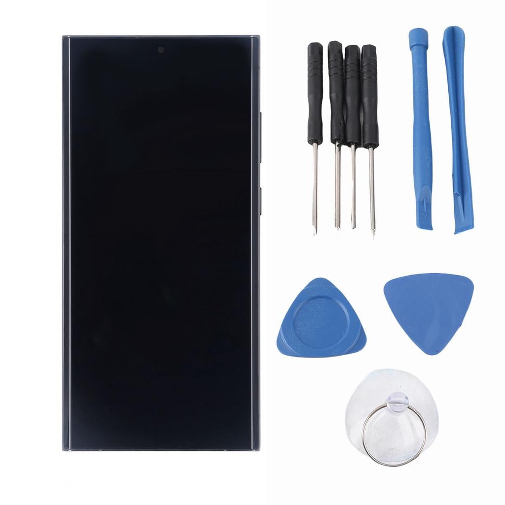 Замена экрана для S23 Ultra EU версия S918B международная версия дисплей телефона сенсорный экран дигитайзер панель