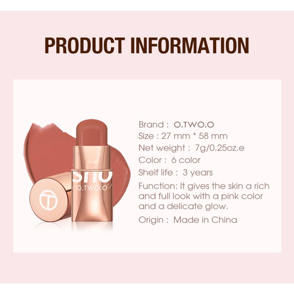 Помада-румяна 3-в-1 для век, щек и губ, водостойкий легкий кремовый карандаш для макияжа для женщин