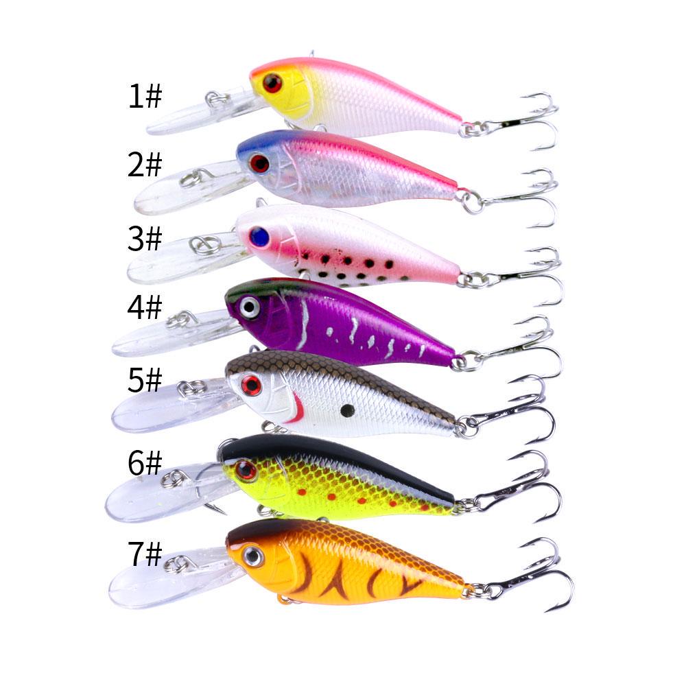 1 шт., приманка для рыбалки гольяна, бионическая окуня, щука, форель, искусственная приманка с 3D-глазами, рыболовные снасти