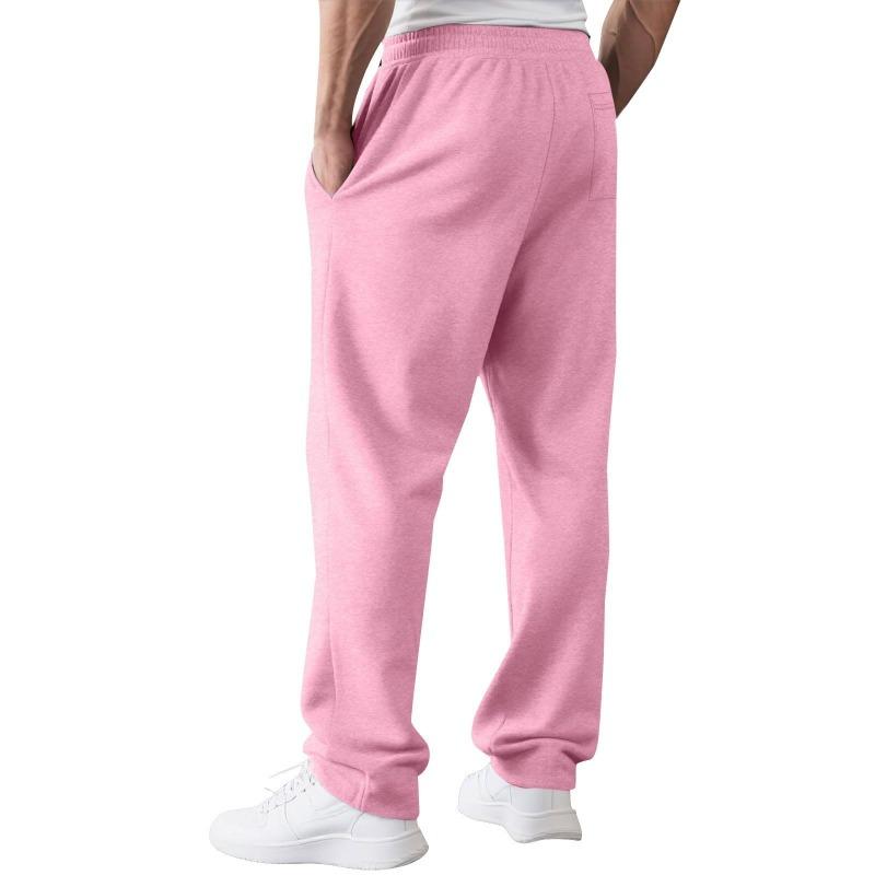 Мужская мода Удобные прямые спортивные штаны Спортивные штаны Наряд Hombre Elegante Casual