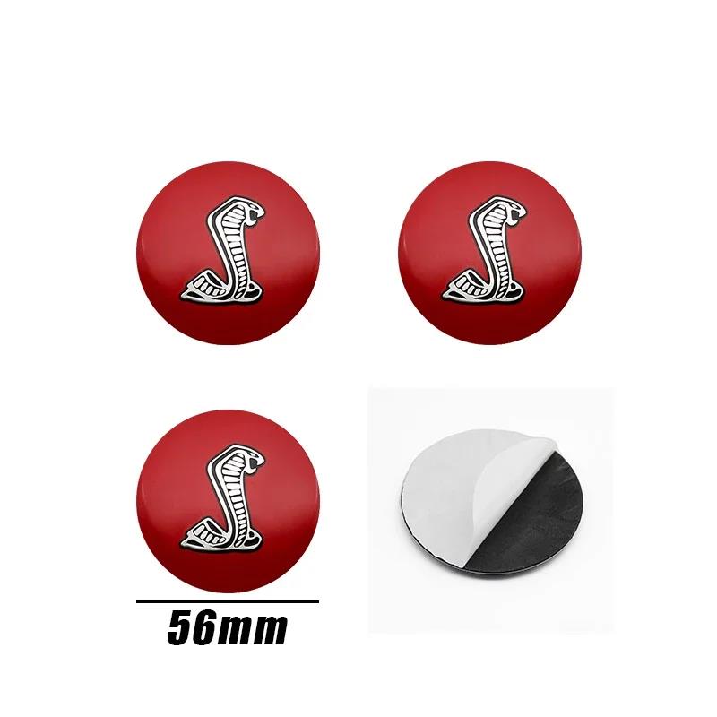 4pcs 56/60/65mm Car Styling Wheel Center Hub Caps Stickers Badge For Ford Focus Fiesta Mondeo Fusion Explorer Escape Edge Kuga DFTGX1