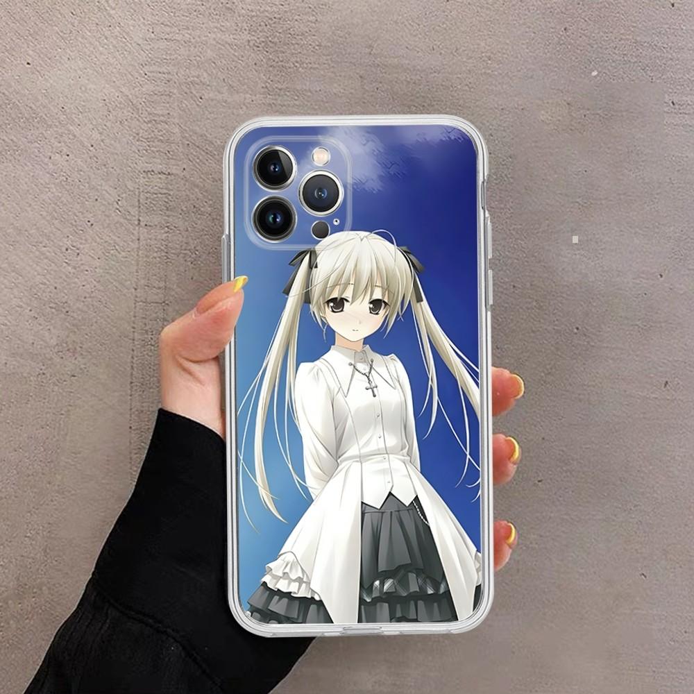 Чехол для телефона Yosuga No Sora Для iPhone 15 14 11 12 13 Mini Pro XS Max Чехол 6 7 8 Plus X XR SE 2020 Funda Оболочка
