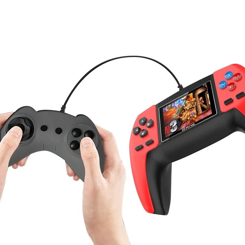 Игровая консоль P5 Портативная со встроенными 520 играми Игровая консоль Контроллер 2,4-дюймовый ЖК-дисплей Ностальгическая Классическая Ретро Мини Портативная игровая консоль