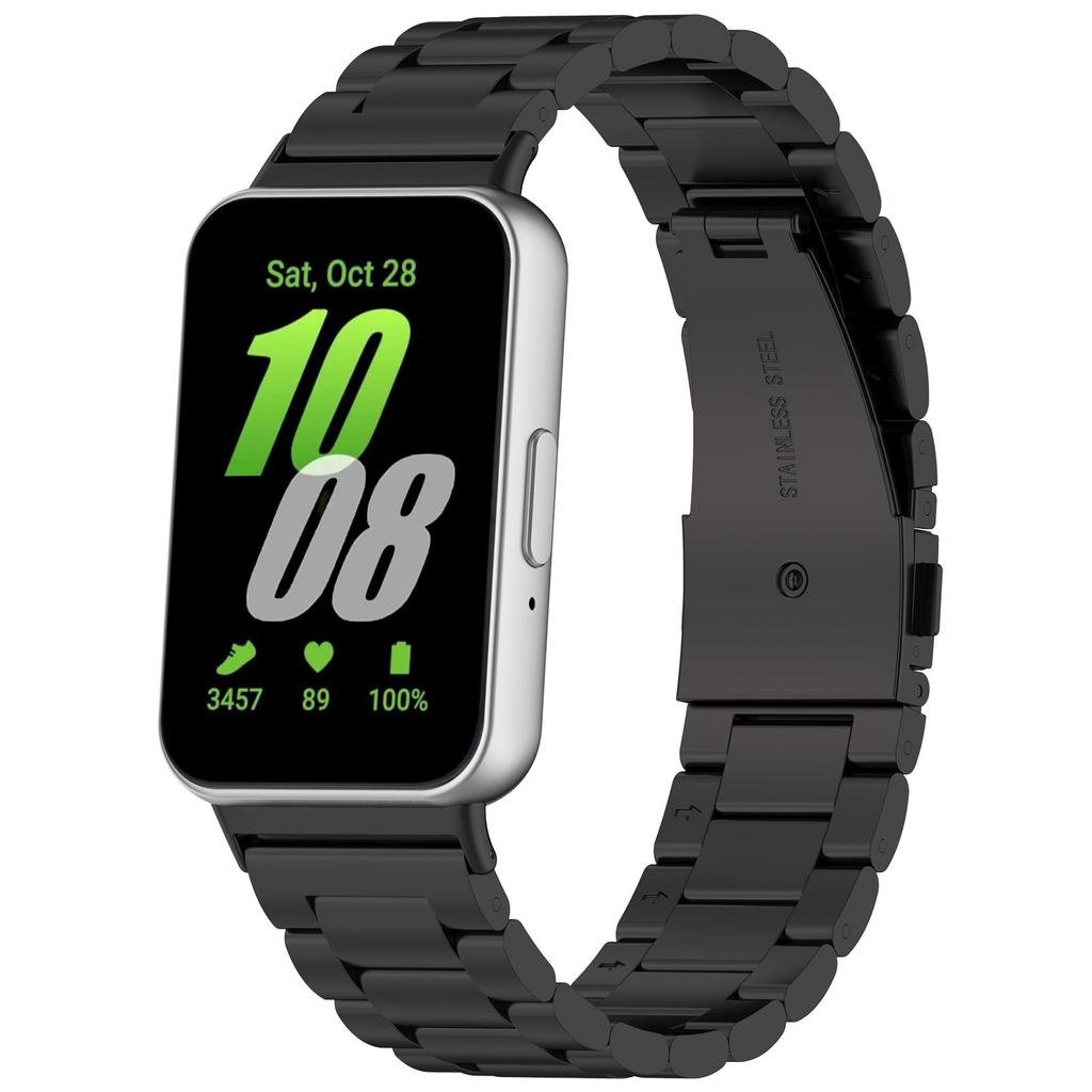 Металлический браслет из нержавеющей стали для Samsung Galaxy Fit 3 Ремешок Браслет Наручный ремешок для Samsung Galaxy Fit 3 SM-R390 Аксессуары для ремешка