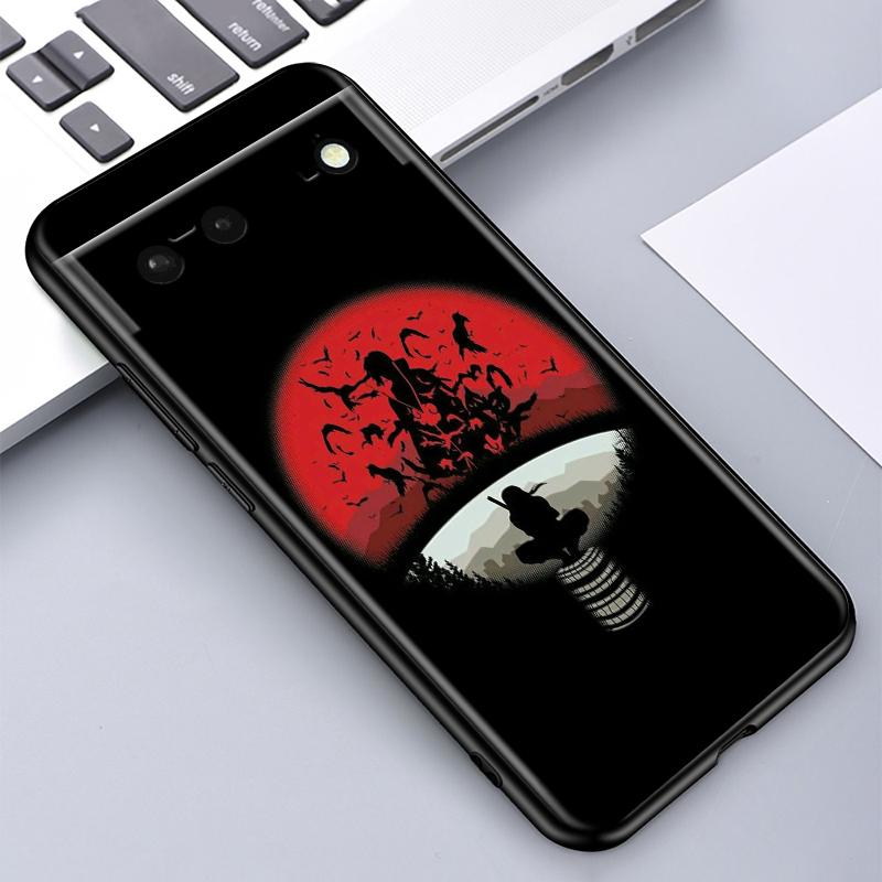 Популярный аниме Наруто для Google Pixel 6 Pro 6A 5A 5 4 4A XL 5G черный чехол для телефона противоударный чехол мягкий Fundas Coque Capa