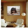 Canvas Wall Art- Elegant Biblical Painting of Woman Touching ' Robe, Inspirational Wall Decor, Perfect for Home Decor& Room Decor