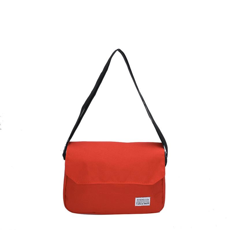 Мужская сумка сумка-мессенджер сумка через плечо горизонтальная сумка чехол женская сумка корейская версия простая сумка через плечо с напечатанным логотипом