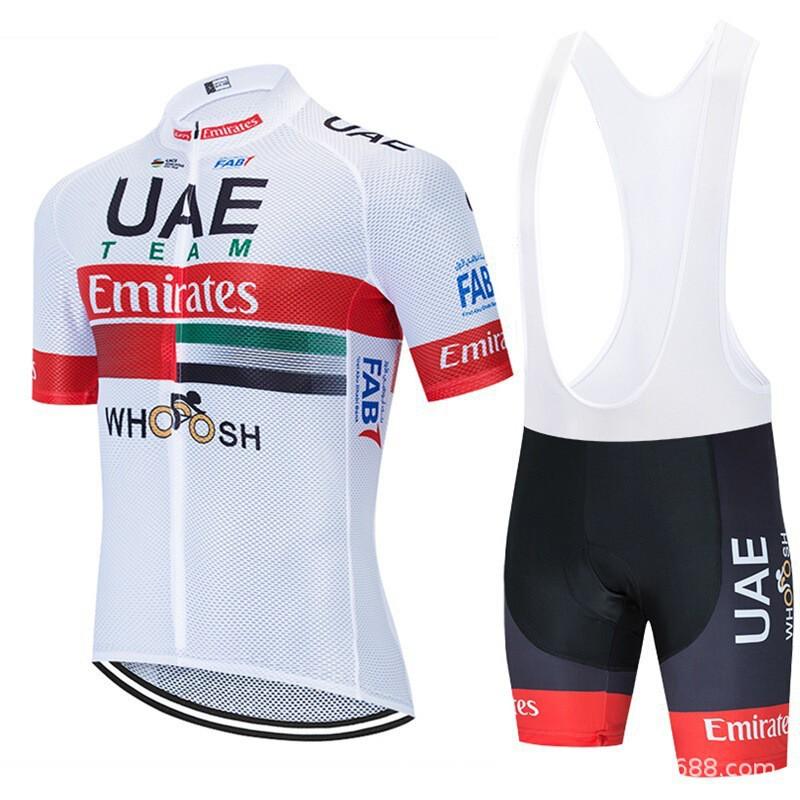 Mens Cycling Jersey Bib Shorts Set Quick-Dry Breathable Bike Apparel Road Mountain Outdoor Riding