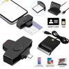 USB Type C Smart CAC Card Reader Bank Tax Declaration SIM Card/IC Card/ID Card Reader Adapter для ОС Windows, Mac/Android