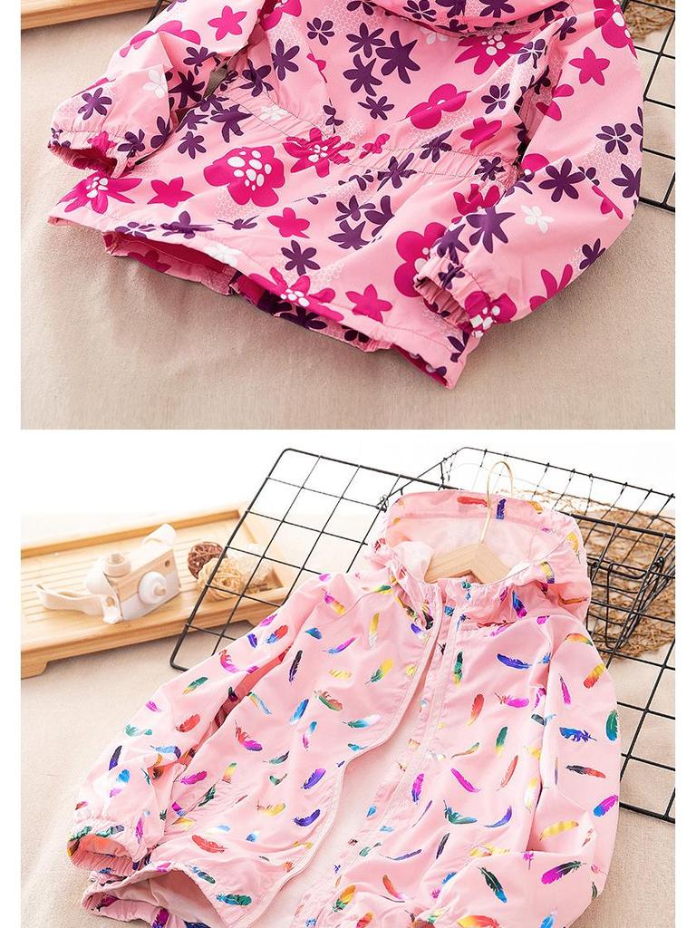 Девочковое флисовое пальто-тренч средней длины: Модная куртка-ветровка на осень/зиму