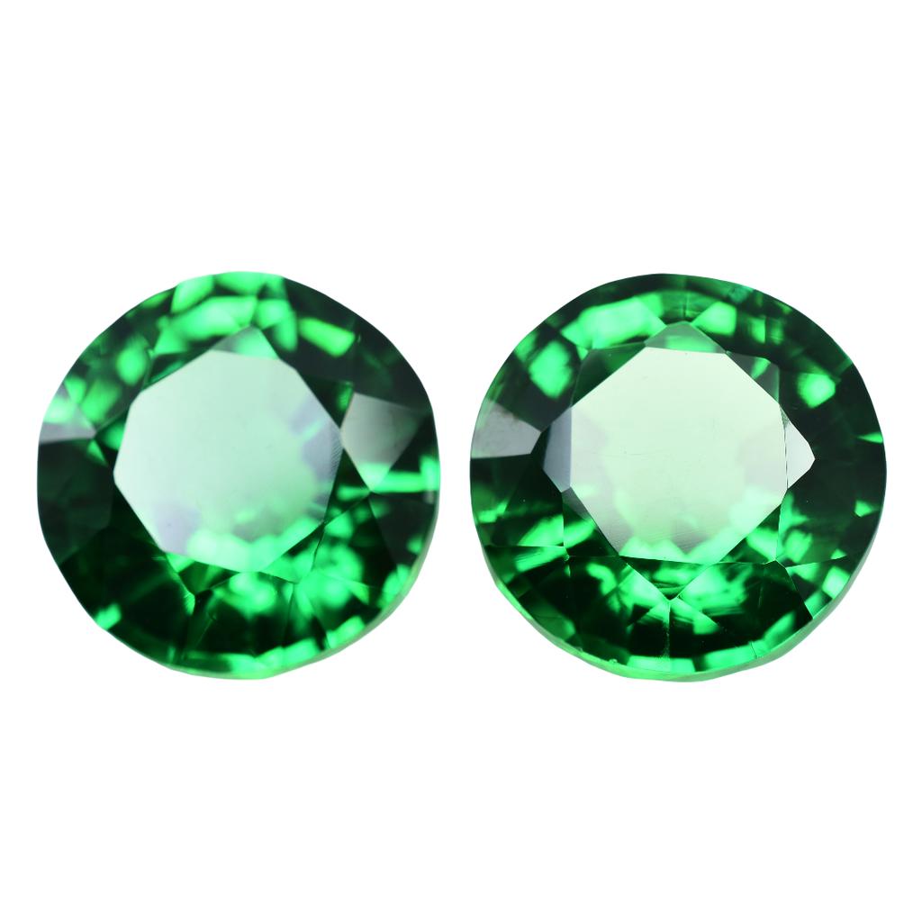 20 Ct tsavorite Garnet Ceylon Loose Gemstones Round Excellent Cut AAA