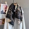 Autumn Winter Scarf for Women Cashmere Shawls Lady Warm Thick Blanket Cashmere Bufanda Stoles Student Scarves Poncho Echarpe