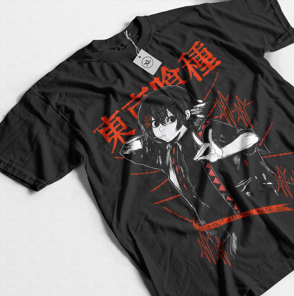 Футболка Джузо Судзуя Токийский гуль Waifu Touka Kirishima Horror Anime Gift Shirt