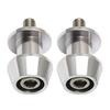 2Pcs 8/10mm Metal Motorcycle Motorbike Swingarm Spools Slider Bolt Accessories