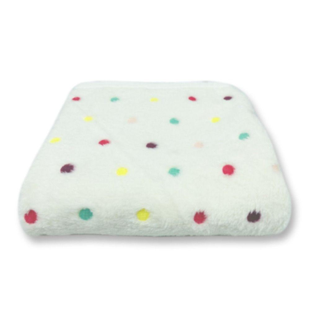 Fluffy Soft Warm Bone Pattern Dogs Plush Pet Blanket Winter Quilt Fleece Blanket Flannel Blanket