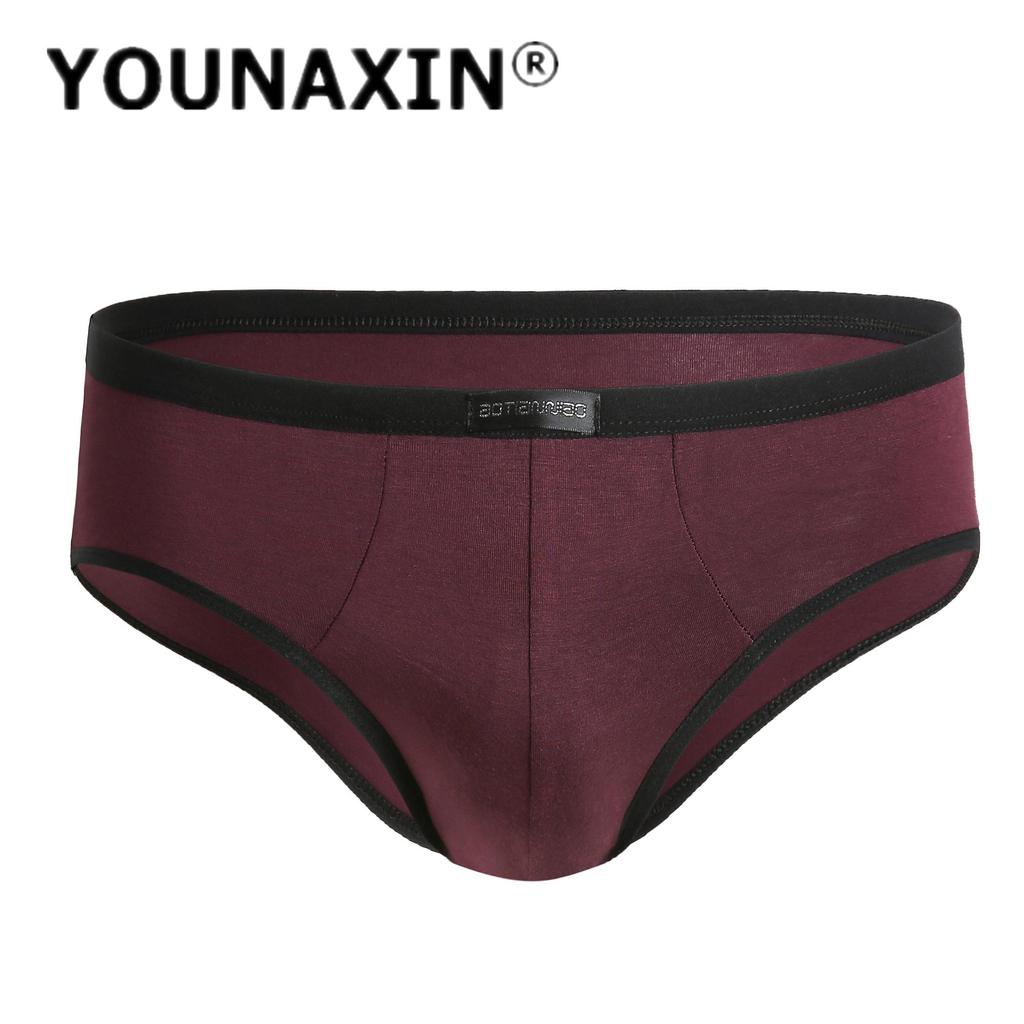 Мужские трусы большого размера, модальные подростковые трусы со средней посадкой, сексуальное однотонное нижнее белье, дышащие шорты L XL 2XL 3XL 4XL 5XL