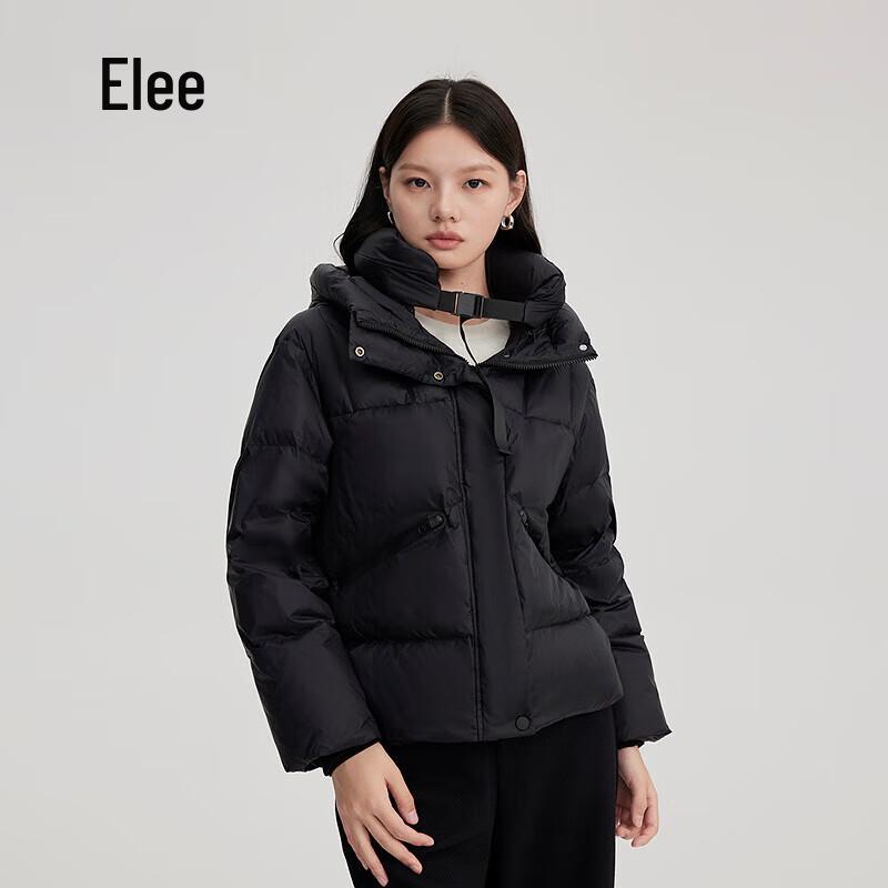 Ailaiyi Women's Short Detachable U-Pillow Down Jacket