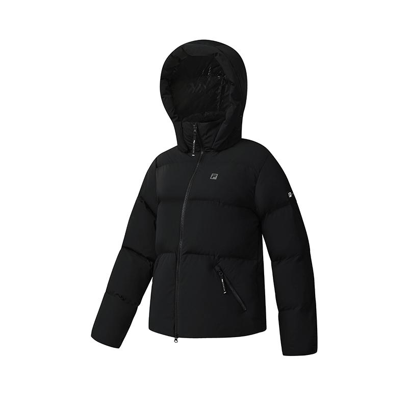Fila Серия Фитнес Простой Однотонный Повседневный Спортивный Универсальный Теплый Удобный Пуховик Женская верхняя одежда A11W541905FBK