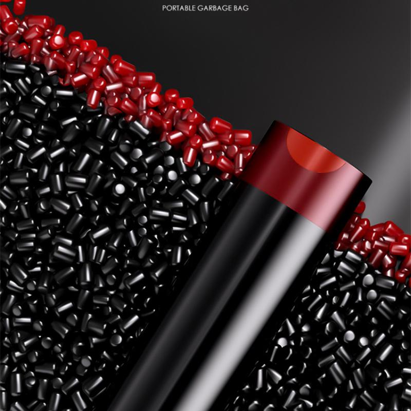 Негрязные мешки для мусора на шнурке, увеличенные и утолщенные бытовые кухонные одноразовые портативные бытовые пластиковые пакеты на шнурке