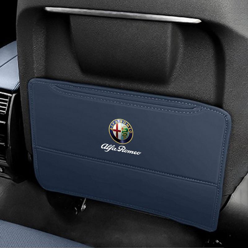 For Alfa Romeo Car Seat Anti Kick Pad Wear Resistant Anti-fouling Mat For Alfa Romeo Giulietta GT 159 147 156 Mito Brera Giulia