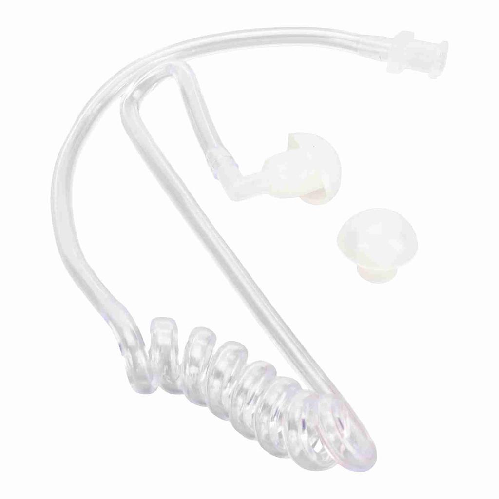 Акустическая трубка, катушка для наушников, эргономичная сменная прозрачная акустическая трубка с наушниками-вкладышами розового цвета