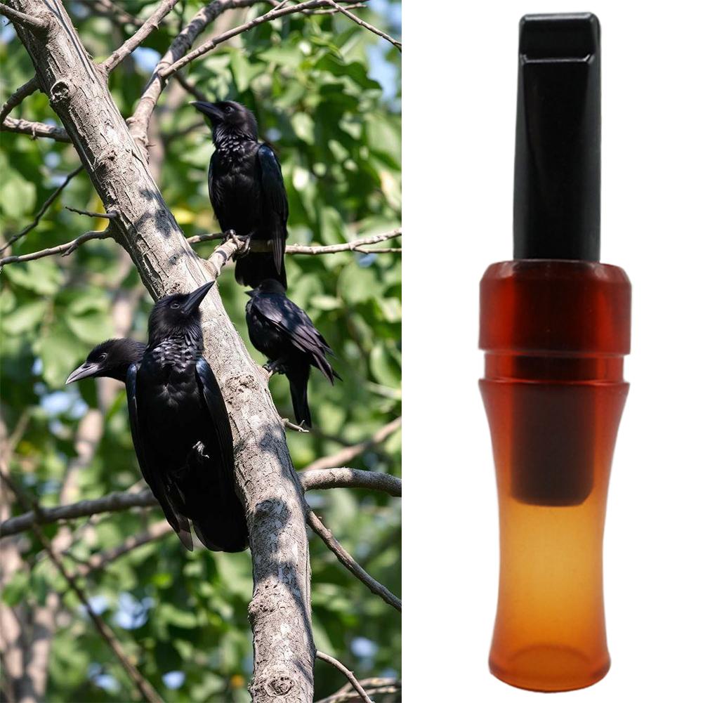 Hunting Whistle Crow Call Decoy Crow Animal Simulate Outdoor Turkey Attract Sound Supplies Shoo D0L0