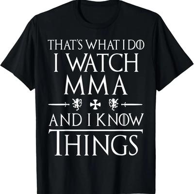 Смешные футболки для просмотра ММА, подарки для фанатов ММА