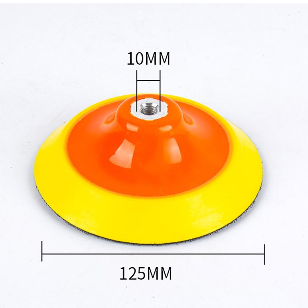 100mm/125mm Plate Backing Pad PU Sanding Pad Holder Durable Sponge Polishing Disc
