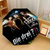 Die drei Fragezeichen Windproof Auto 8 Rib Folding Umbrella Portable Outdoor Parasol