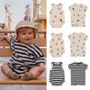 Foshan Tongleyu Clothing Co., Ltd. Детский летний комбинезон с коротким рукавом для новорожденного, европейский и американский стиль