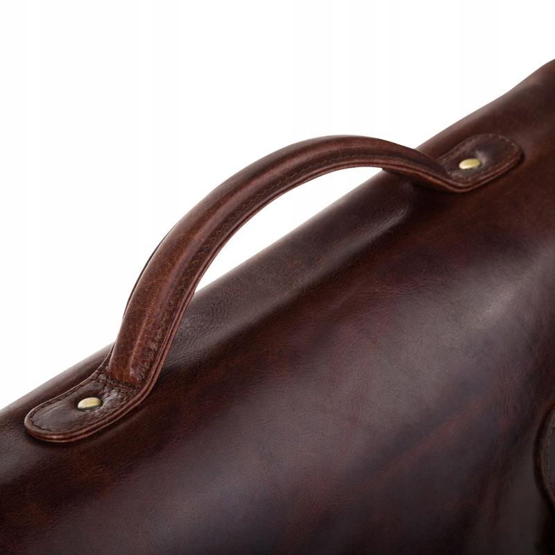 TBS-315 BROWN VINTAGE men' bag + CERTIFICATE
