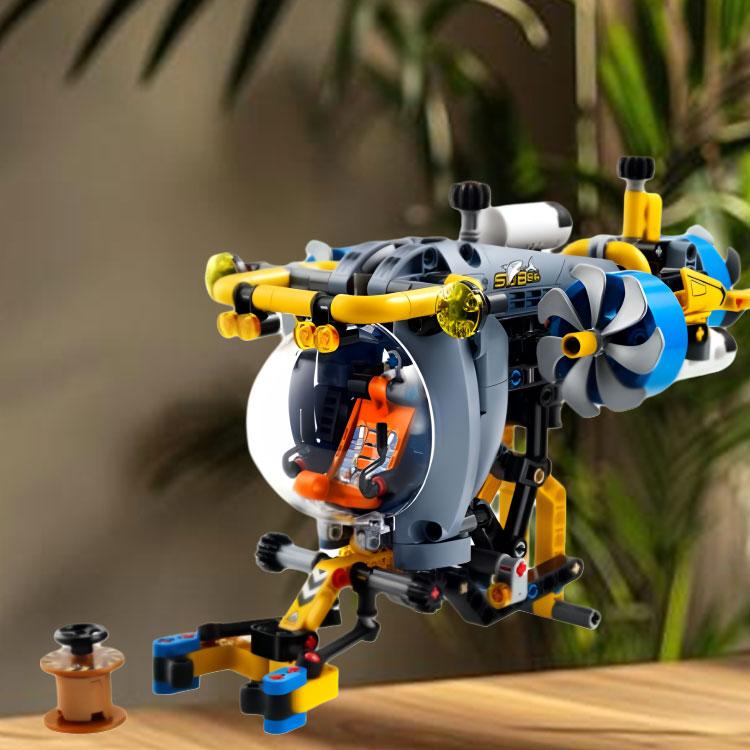 LEGO Подводная лодка для глубоководных исследований Строительные блоки 413 шт. 42201 42201-413 шт.