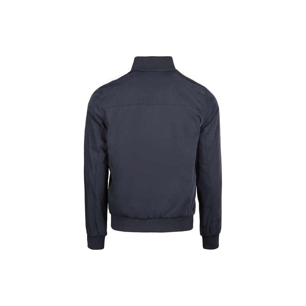 Calvin Klein Однотонная куртка на молнии Мужские куртки Синяя CM107904-TRUE-NAVY