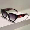 Oversized Cat Eye Sunglasses Women Fashion Vintage Casual Sun Glasses  New Trendy Stylish Design Decor Sun Glasses