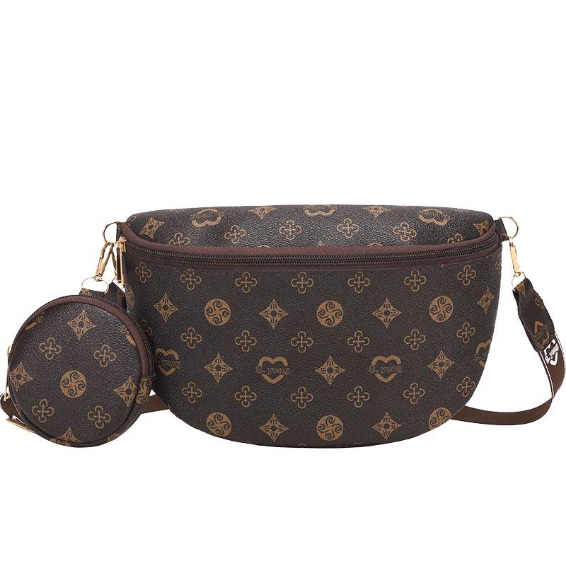 Модная поясная сумка, сумка-мессенджер из двух частей, женская сумка из Гуанчжоу, новая женская сумка через плечо