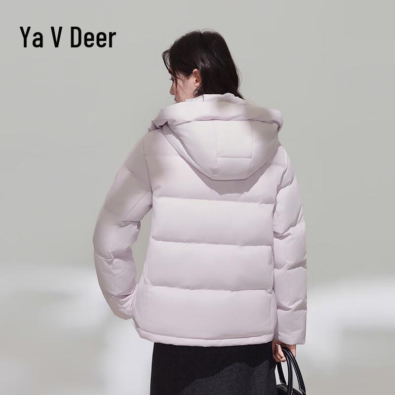 Женский короткий пуховик Yalu со съемным капюшоном
