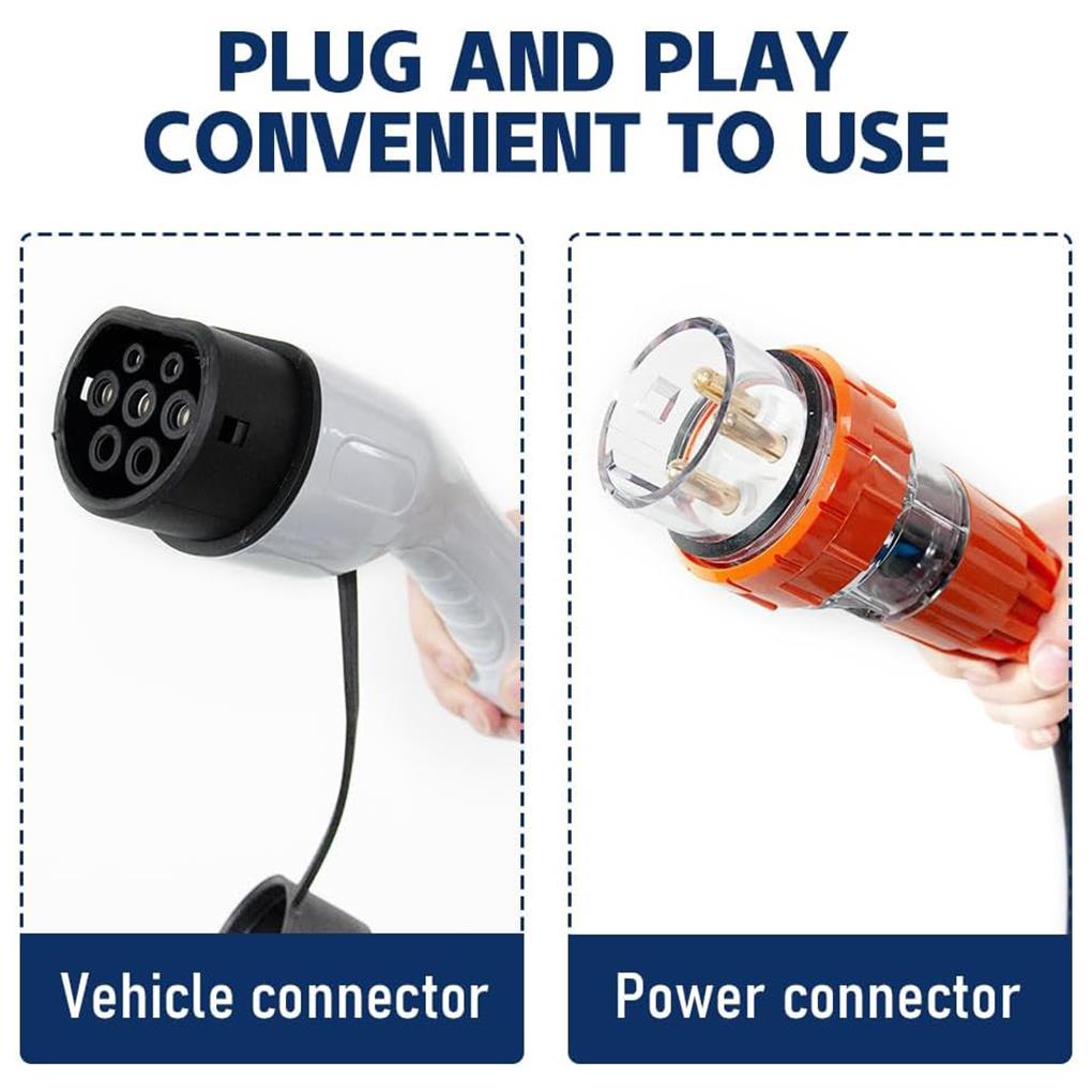 7 кВт 32A Type2 EV портативное зарядное устройство LCD зарядное устройство для электромобиля зарядное устройство для электромобиля для Австралии