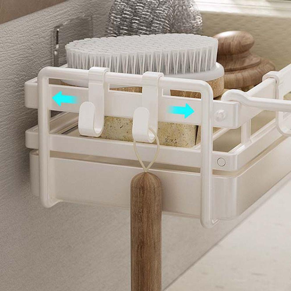 Self-draining Sink Faucet Storage Rack Waterproof Sink Rag Rack Dishcloth Drainer Bathroom