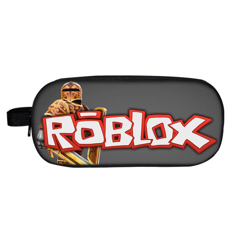 Двухъярусный пенал Roblox для школьников - Мультяшная модная канцелярская коробка