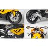 1:12-масштабная игрушечная модель мотоцикла S1000RR, литой под давлением сплав, внедорожные автомобили, имитация амортизатора, детский игрушечный мотоцикл