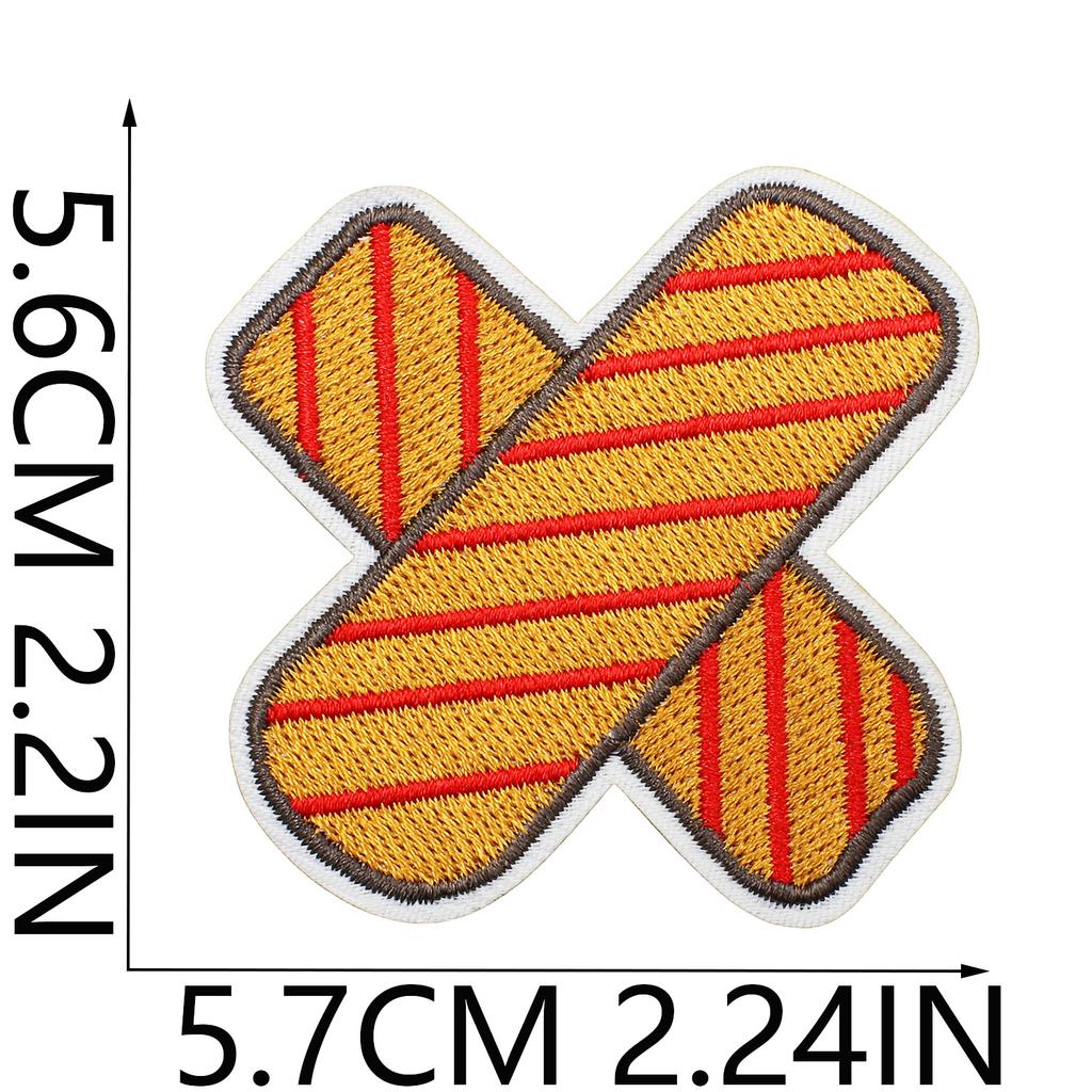 Animated Kitten Embroidery Cloth Sticker, Clothes Bag Decoration, Puppy Letter Computer Embroidery Label, English Letter Patch Sticker